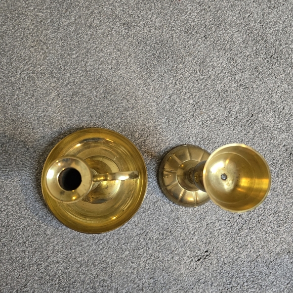 Brass Decor Set of 2 Pieces Vintage - Picture 10 of 10